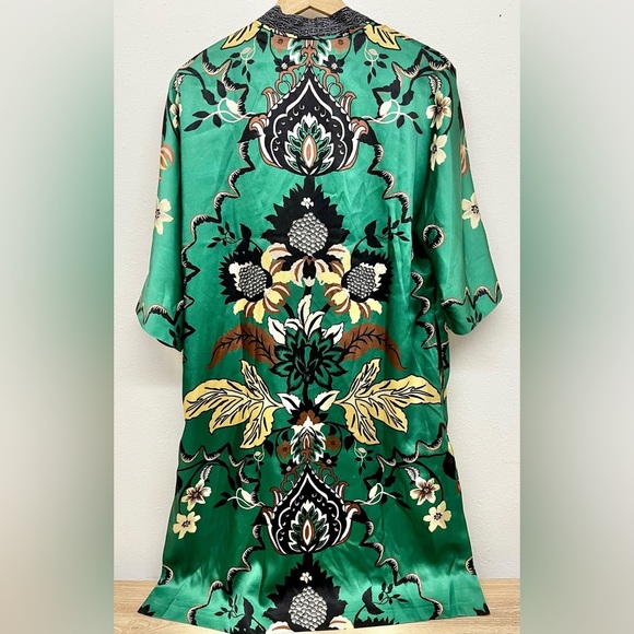 NEW Damask Melody Drama Kimono Covering Size S/M - Picture 5 of 9